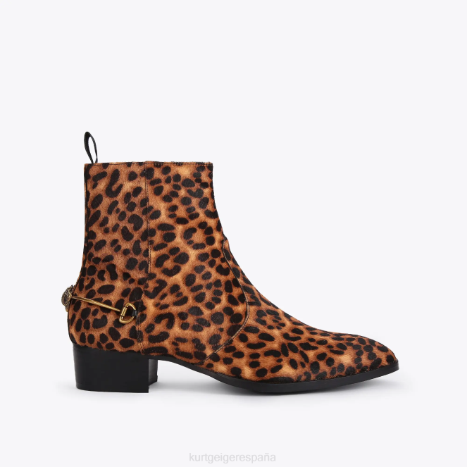 Kurt Geiger hombres leopardo de ginebra de Londres 2LPR653 | calzados marrón otro