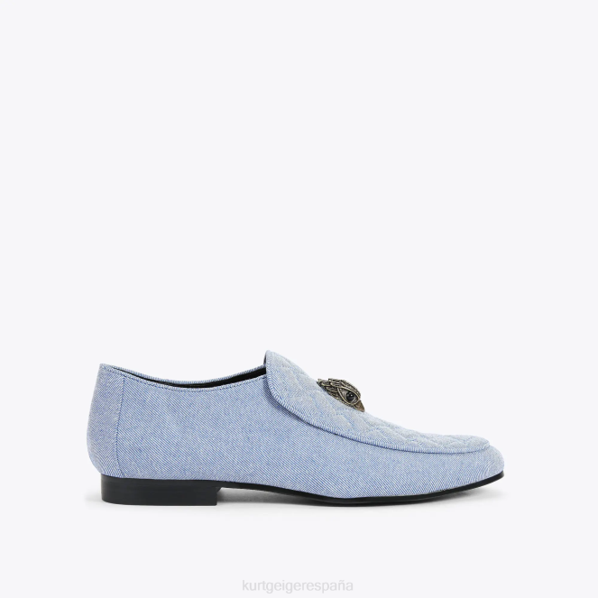 Kurt Geiger hombres denim hugh eagle de londres 2LPR626 | calzados azul