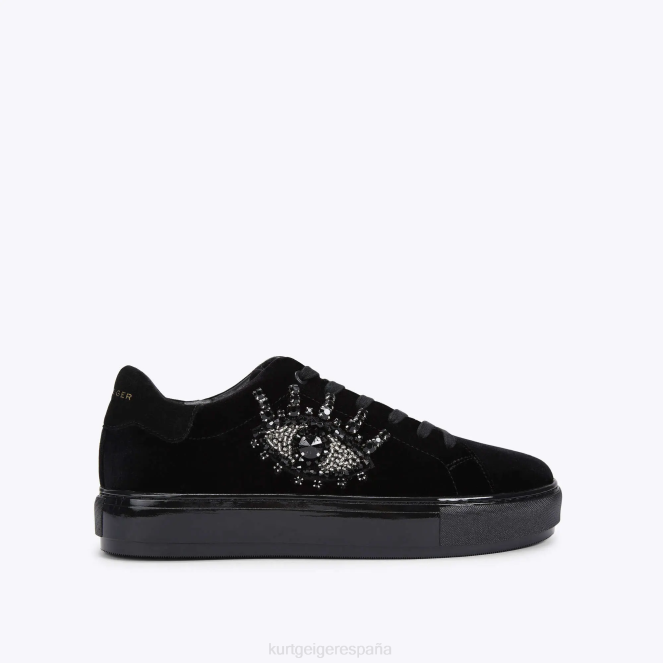 Kurt Geiger hombres ojo de laney de londres 2LPR606 | calzados negro