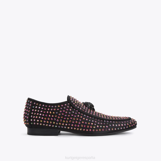 Kurt Geiger hombres semental hugh eagle de londres 2LPR632 | calzados combinación negra
