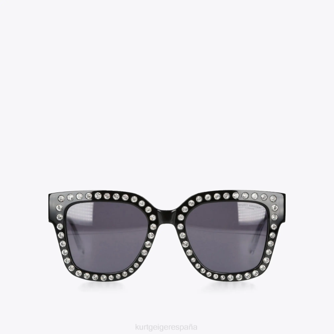 Kurt Geiger mujer gafas de sol joya de londres 2LPR478 | accesorios negro otro