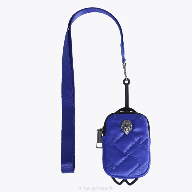 Kurt Geiger mujer soporte para teléfono con bolsa del águila de londres 2LPR536 | accesorios azul