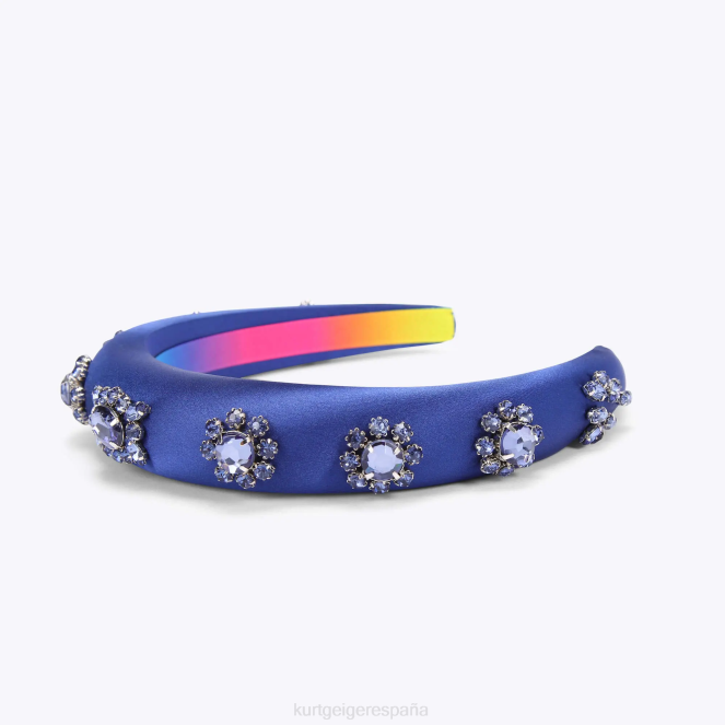 Kurt Geiger mujer diadema de cristal de londres 2LPR576 | accesorios azul