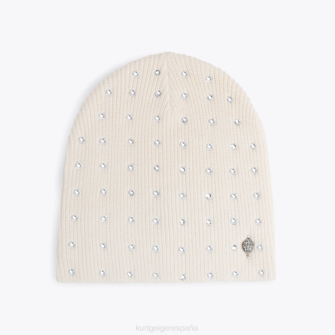 Kurt Geiger mujer sombrero de cristal de londres 2LPR523 | accesorios hueso