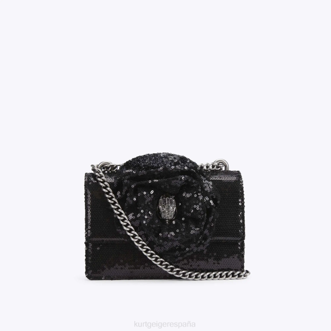 Kurt Geiger mujer bandolera pequeña london Shoreditch 2LPR144 | bolsas negro