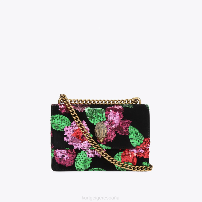 Kurt Geiger mujer bandolera pequeña london shoreditch 2LPR127 | bolsas fucsia