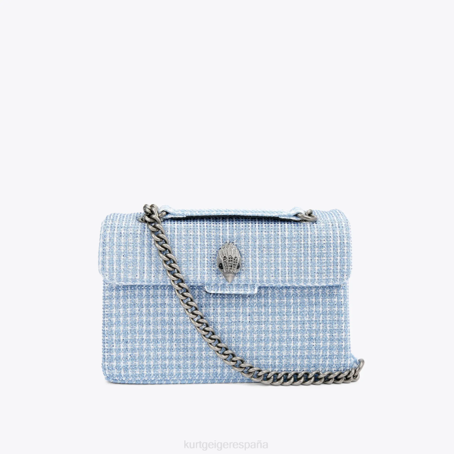 Kurt Geiger mujer bolso kensington de tela londres 2LPR83 | bolsas azul pálido
