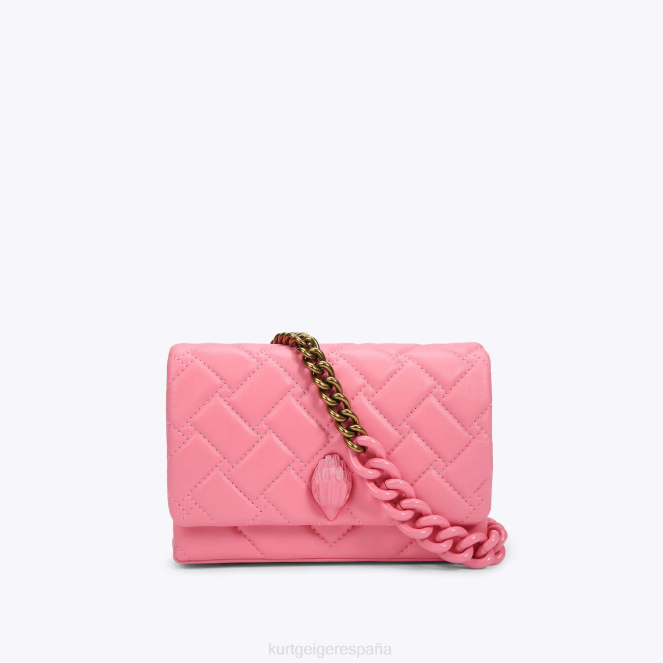 Kurt Geiger mujer mini kensington de londres 2LPR78 | bolsas rosa