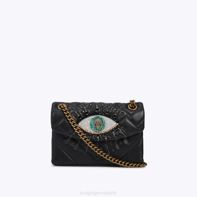 Kurt Geiger mujer mini ojo de kensington de piel de londres 2LPR76 | bolsas negro