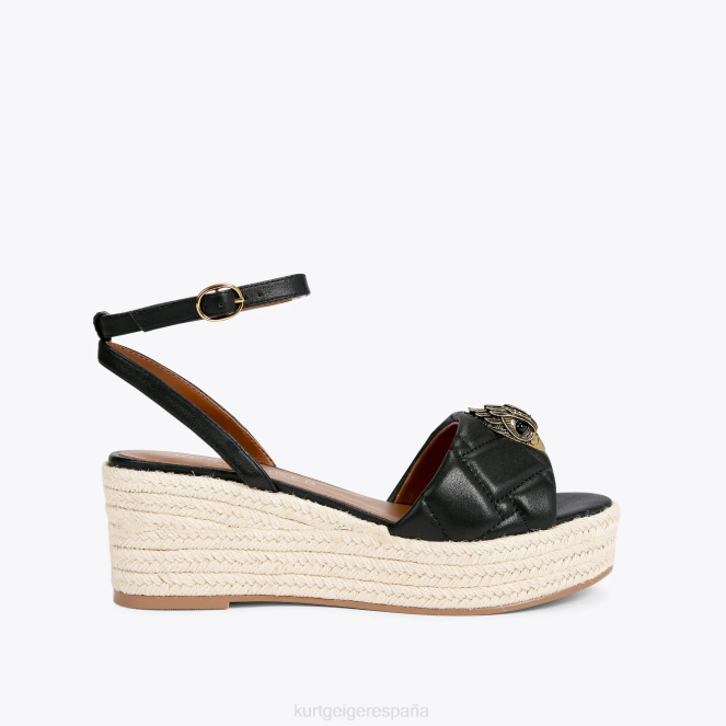 Kurt Geiger mujer alpargata london kensington 65 2LPR333 | calzados negro