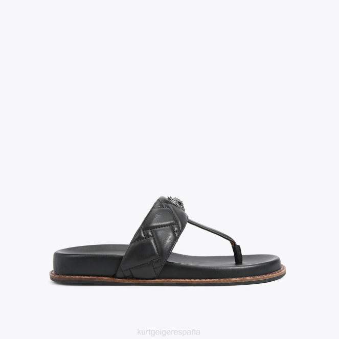 Kurt Geiger mujer Barra en T London Kensington gruesa 2LPR431 | calzados negro