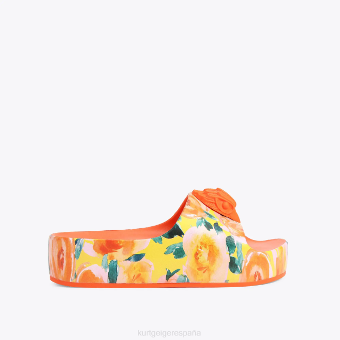 Kurt Geiger mujer chancla gruesa con águila de Londres 2LPR290 | calzados varios/otros