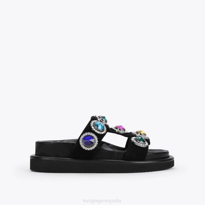 Kurt Geiger mujer sandalia london orson con cristales 2LPR215 | calzados negro