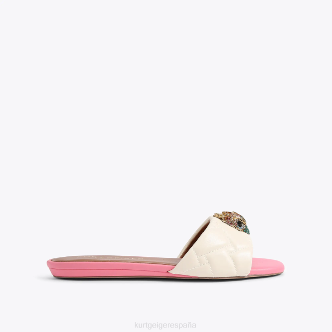 Kurt Geiger mujer sandalia plana london kensington 2LPR348 | calzados combinación de huesos