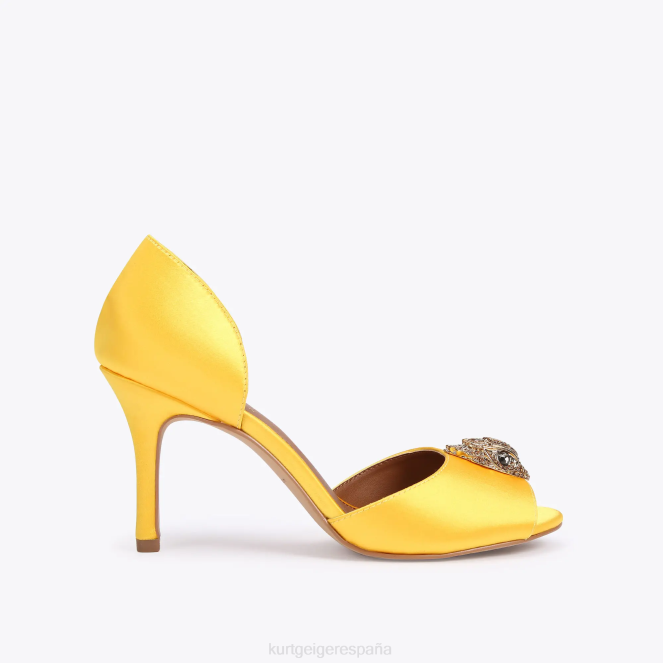 Kurt Geiger mujer londres kensington d'orsay 2LPR343 | calzados amarillo