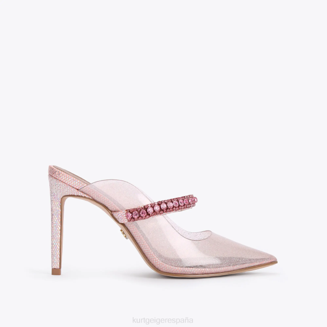 Kurt Geiger mujer vinilo del duque de londres 2LPR387 | calzados rosa