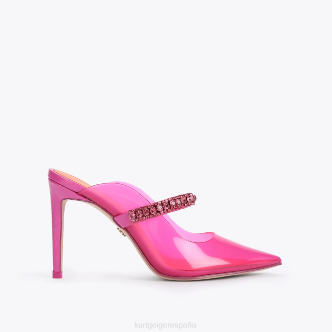 Kurt Geiger mujer vinilo del duque de londres 2LPR389 | calzados fucsia