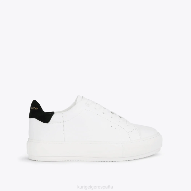 Kurt Geiger mujer carril de londres 2LPR304 | calzados blanco negro