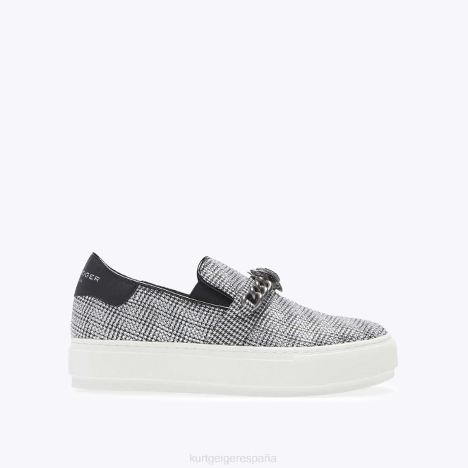 Kurt Geiger mujer london laney chelsea sin cordones 2LPR376 | calzados plata