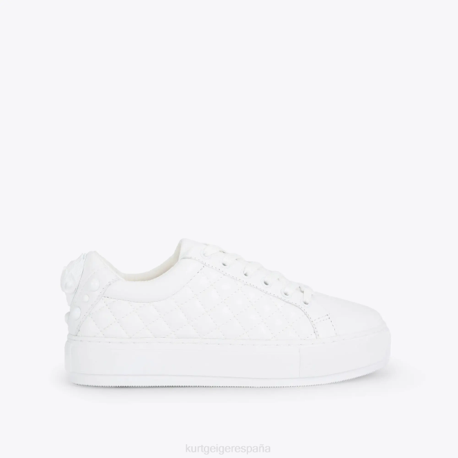 Kurt Geiger mujer londres laney eagle empapado 2LPR268 | calzados blanco