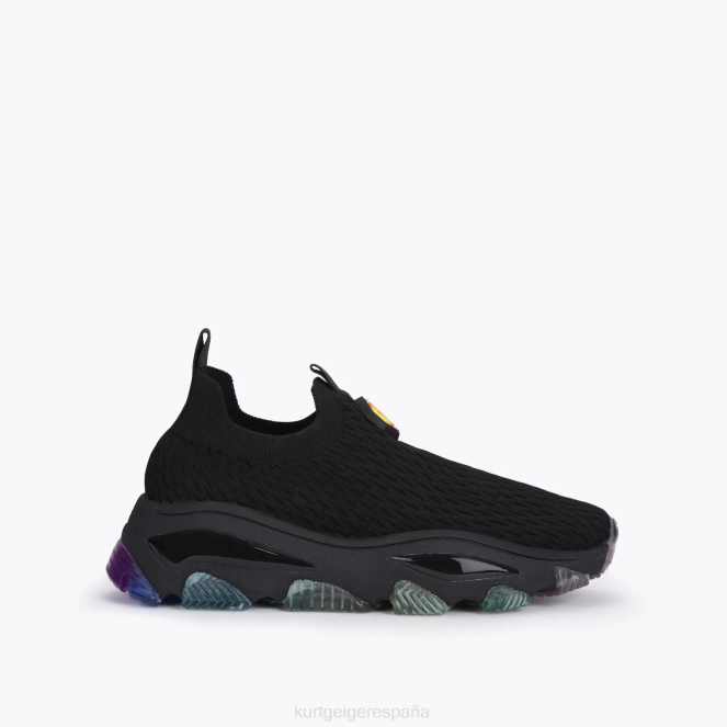 Kurt Geiger mujer tejido lettie londres 2LPR305 | calzados negro